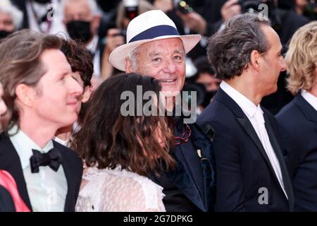 Cannes, France. 12 juillet 2021. CANNES - 12 JUILLET : arrive à la première de l'EXPÉDITION FRANÇAISE lors du 74e Festival de Cannes le 12 juillet 2021 au Palais des Festivals de Cannes, France. (Photo de Lyvans Boolaky/ÙPtertainment/Sipa USA) crédit: SIPA USA/Alay Live News Banque D'Images