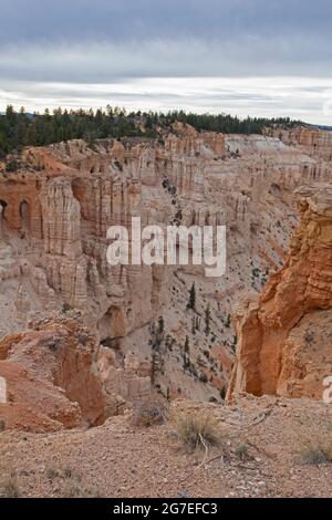 Vue sur Bryce Canyon 2435 Banque D'Images