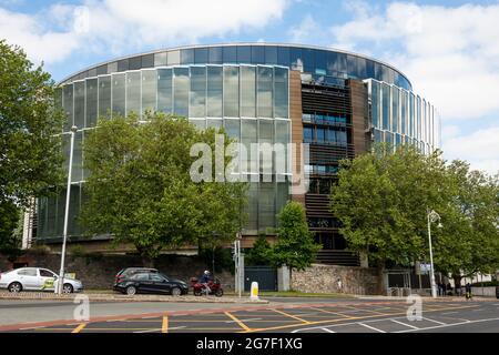 Le circuit de Dublin ou les tribunaux pénaux de la justice Dublin Irlande Europe UE Banque D'Images