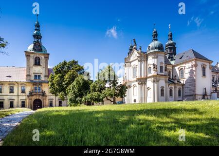 Cistercicácký klášter Osek (národní kulturní památka), Severní Čechy, Česká republika / Monastère Osek (monument culturel national), Bohême du Nord, CZE Banque D'Images