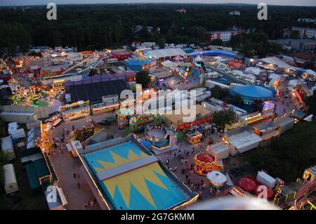 47. Deutsch-Amerikanisches Volksfest à Berlin 2007 Banque D'Images