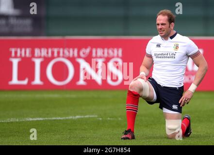 Photo du dossier datée du 22-05-2017, d'Alun Wyn Jones, des Lions britanniques et irlandais. Date de publication : vendredi 25 juin 2021. Date de publication : le mercredi 14 juillet 2021. Banque D'Images