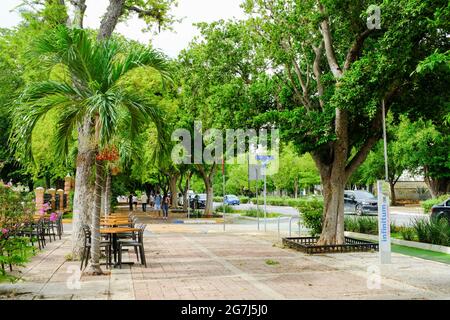 Paseo de Montejo célèbre Avenue, Merida Mexique Banque D'Images