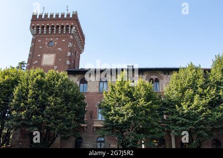 Palazzo Podetarile Visconti à l'hôtel de ville de Rho Italie Banque D'Images