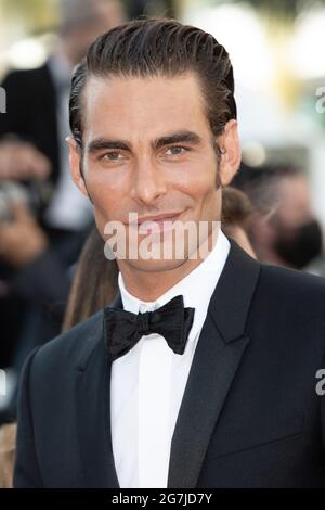 Cannes, Frances, 14 juillet 2021. Jon Kortajarena participe à la PROJECTION A Felesegam Tortenete/l'histoire de ma femme lors du 74e Festival annuel de Cannes le 14 juillet 2021 à Cannes, France. Photo de David Niviere/ABACAPRESS.COM Banque D'Images