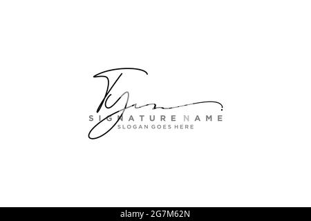 TY lettre Signature logo Template Design élégant logo signe symbole modèle icône vectorielle Illustration de Vecteur