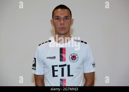 football, 3. Liga, 2021/2022, FC Viktoria Koeln, Sportpark Hoehenberg, présentation de l'équipe à la nouvelle saison de jeu, photo de presse, Jeremias Lorch Banque D'Images