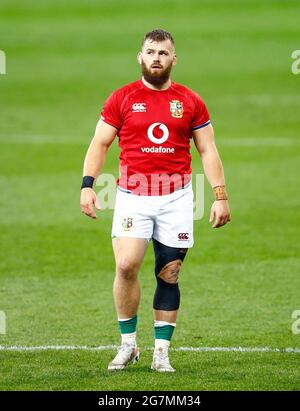 Luke Cowan-Dickie des Lions britanniques et irlandais lors du match de la série Lions de Castle Lager au stade du Cap, au Cap. Date de la photo: Mercredi 14 juillet 2021. Banque D'Images