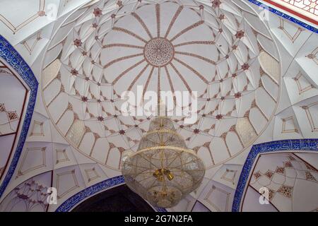 Mosquée Bolo Haouz, site du patrimoine mondial de l'UNESCO, vendredi (Juma, Djuma) mosquée pendant l'époque où l'émir de Boukhara, Boukhara, Ouzbékistan Banque D'Images