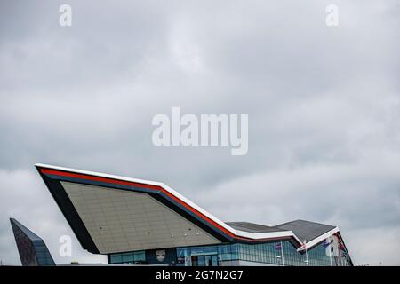Silverstone, Royaume-Uni. 15 juillet 2021. Ambiance de piste pendant la Formule 1 Pirelli Grande Prix 2021, 10ème tour du Championnat du monde de Formule 1 2021 de la FIA du 16 au 18 juillet 2021 sur le circuit Silverstone, à Silverstone, Royaume-Uni - photo Xavi Bonilla / DPPI crédit: DPPI Media / Alay Live News Banque D'Images