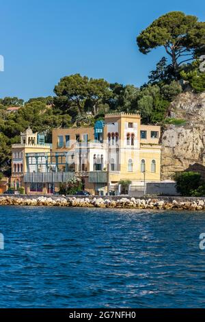 FRANCE, VAR (83) LA SEYNE-SUR-MER, TAMARIS CORNICHE Banque D'Images