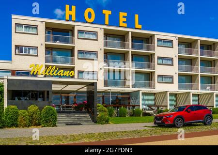 Resort 4 étoiles Hôtel de Milliano dans les dunes de Breskens, Zeeland, pays-Bas, 20 juillet 2020 Banque D'Images