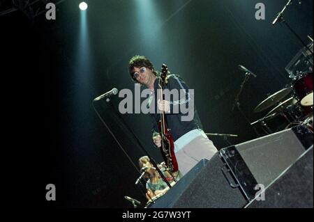 Milan Italie 2000-05-31: Johnny Marr et les guérisseurs concert au Forum Assago Banque D'Images