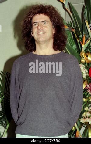 Sanremo Italie 1996-02-21: Pat Metheny au Festival de Sanremo lors de la conférence de presse au Théâtre Ariston Banque D'Images