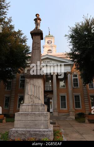 Une promenade dans Greensboro, ALABAMA Banque D'Images