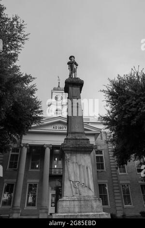 Une promenade dans Greensboro, Alabama Banque D'Images