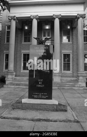 Une promenade dans Greensboro, Alabama Banque D'Images