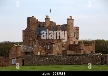 Château de Mey en Ecosse Banque D'Images