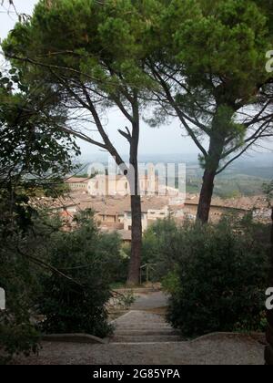 Fiesole, Florence, Italie Banque D'Images