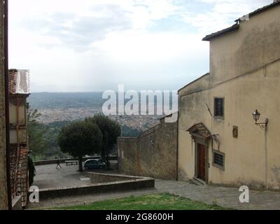 Fiesole, Florence, Italie Banque D'Images