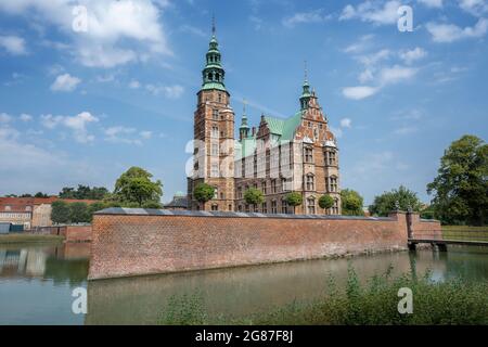 Château de Rosenborg - Copenhague, Danemark Banque D'Images