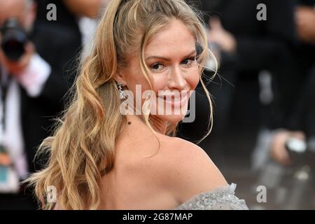 Maja Malnar assiste à la cérémonie de clôture du 74e Festival de Cannes, France, le 17 2021 juillet. Photo de Julien Reynaud/APS-Medias/ABACAPRESS.COM Banque D'Images