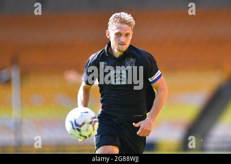 BURSLEM, ROYAUME-UNI. 17 JUILLET Nathan Smith de Port Vale lors du match amical d'avant-saison entre Port Vale et la forêt de Nottingham à Vale Park, Bursrem, le samedi 17 juillet 2021. (Credit: Jon Hobley | MI News) Credit: MI News & Sport /Alay Live News Banque D'Images