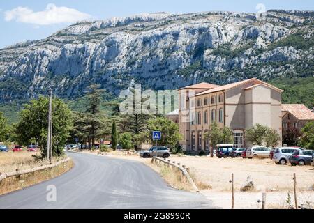 Hostellerie de la Sainte Baume près de Marseille Banque D'Images