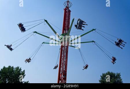 Stampede de Calgary 2021 Alberta Banque D'Images