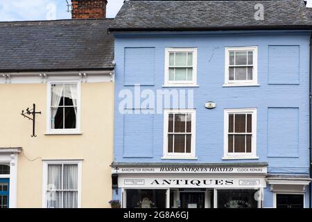 Dunmow, Thaxted, Essex, Royaume-Uni - septembre 2019, Great Dunmow est une ancienne ville marchande du nord-ouest de l'Essex avec une population estimée. Guildha médiéval Banque D'Images