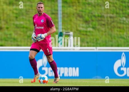 GELSENKIRCHEN, ALLEMAGNE - JUILLET 16 : Ralf Fahrmann de Schalke 04 lors du match Club friendly entre le FC Schalke 04 et Vitesse à Parkstadion le 16 juillet 2021 à Gelsenkirchen, Allemagne (photo de Joris Verwijst/Orange Pictures) Banque D'Images