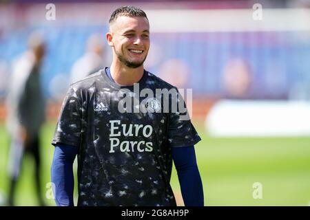 ROTTERDAM, PAYS-BAS - JUILLET 17 : gardien de but Justin Bijlow de Feyenoord lors du match pré-saison entre Feyenoord et SV Werder Bremen au Stadion Feijenoord de Kuip le 17 juillet 2021 à Rotterdam, pays-Bas (photo de Yannick Verhoeven/Orange Pictures) Banque D'Images