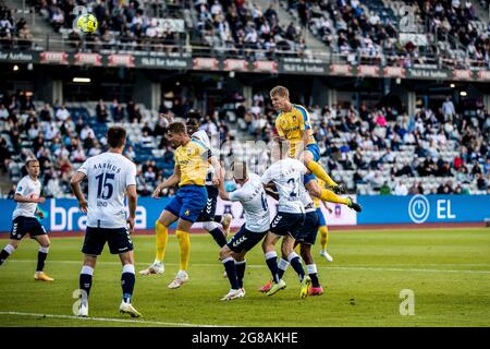 Aarhus, Danemark. 18 juillet 2021. Sigurd Rosted (4) de Broendby SI vu pendant le match 3F Superliga entre Aarhus GF et Broendby IF au parc Ceres à Aarhus. (Crédit photo : Gonzales photo/Alamy Live News Banque D'Images