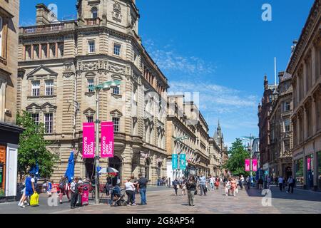 Buchanan Street, Glasgow City, Écosse, Royaume-Uni Banque D'Images