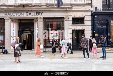 Galerie Halcyon Banque D'Images