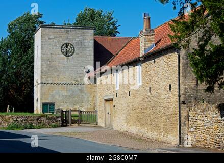 Église St Oswald, dans le village de Hotham, East Yorkshire, Angleterre Banque D'Images