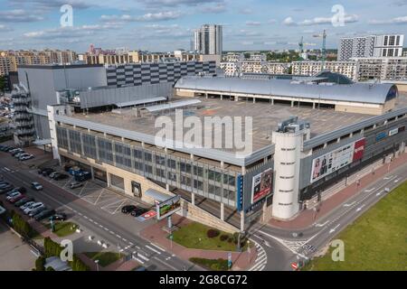 Centre commercial Atrium Promenada situé dans la rue Ostrobramska à Varsovie, Pologne Banque D'Images