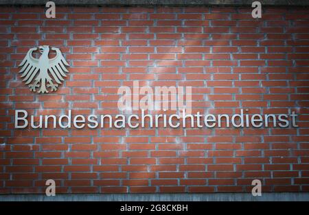 BND, Gardeschützenweg, Lichterfelde, Steglitz-Zehlendorf, Berlin, Deutschland Banque D'Images