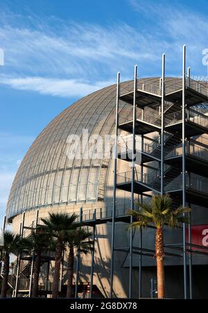 L'ouverture du musée Academy Museum of Motion Pictures est prévue pour septembre 2021 à Los Angels, en Californie Banque D'Images