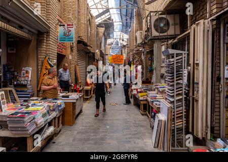 Bazar, Bagdad, Irak, Moyen-Orient Banque D'Images