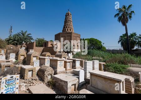 Mosquée et mausolée Zumurrud Khatun, Bagdad, Irak, Moyen-Orient Banque D'Images