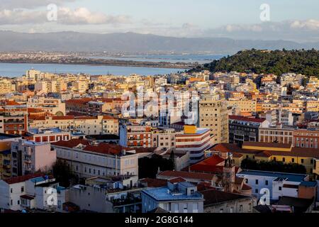 Cagliari, Sardaigne, Italie, Méditerranée, Europe Banque D'Images