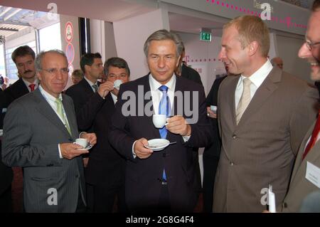 Funkausstellung, IFA Berlin 2007, Messerundgang, Klaus Wowereit Banque D'Images