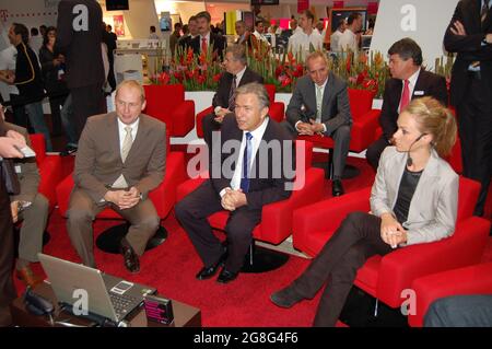 Funkausstellung, IFA Berlin 2007, Messerundgang, Klaus Wowereit Banque D'Images