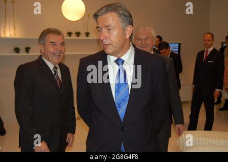 Funkausstellung, IFA Berlin 2007, Messerundgang, Klaus Wowereit Banque D'Images