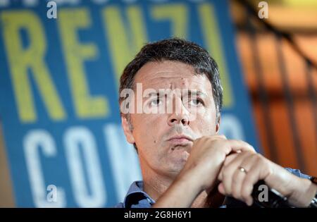 Rome, Italie. 20 juillet 2021. Rome 20/07/2021 Matteo Renzi présente son livre 'Controcorrente' Credit: Independent photo Agency/Alay Live News Banque D'Images