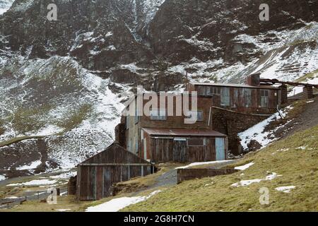 Vigueur Crag Mine, The Coledale, Cumbria Banque D'Images