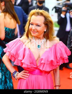 Cannes, Frankreich. 06e juillet 2021. Cannes, France - 06 juillet 2021: Festival de Cannes avec Caroline Scheufele, PDG de Chopard crédit: dpa/Alay Live News Banque D'Images