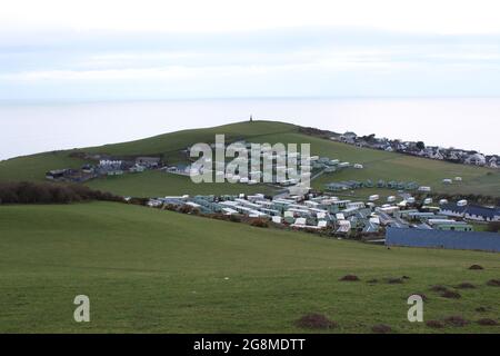 paysages de terres agricoles et de cultures avec des vues agréables Banque D'Images