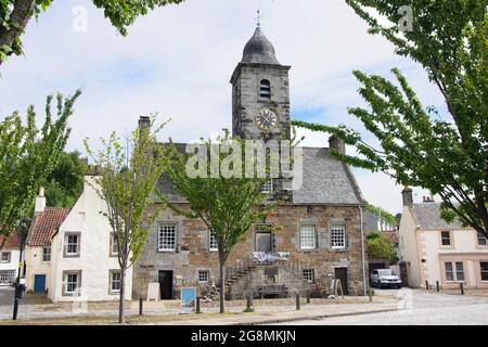 Maison de ville de Culross du XVIIe siècle, Culross, Fife, Écosse, Royaume-Uni Banque D'Images